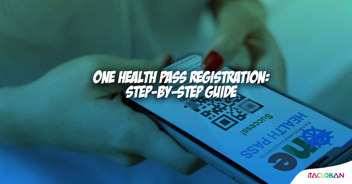 Https login One Health Pass Registration A Step