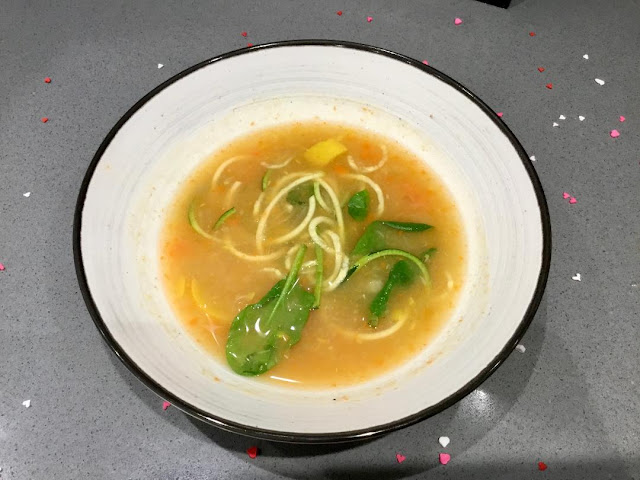 zucchini vegan soup
