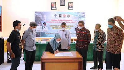 Program Cetak Wirausaha Baru, Amran Mahmud Dukung Pelatihan Kolaborasi Dunia Bisnis dan Industri