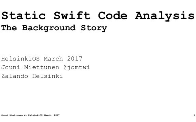 Swift Code Analysis là gì? Và những ưu điểm nổi bật