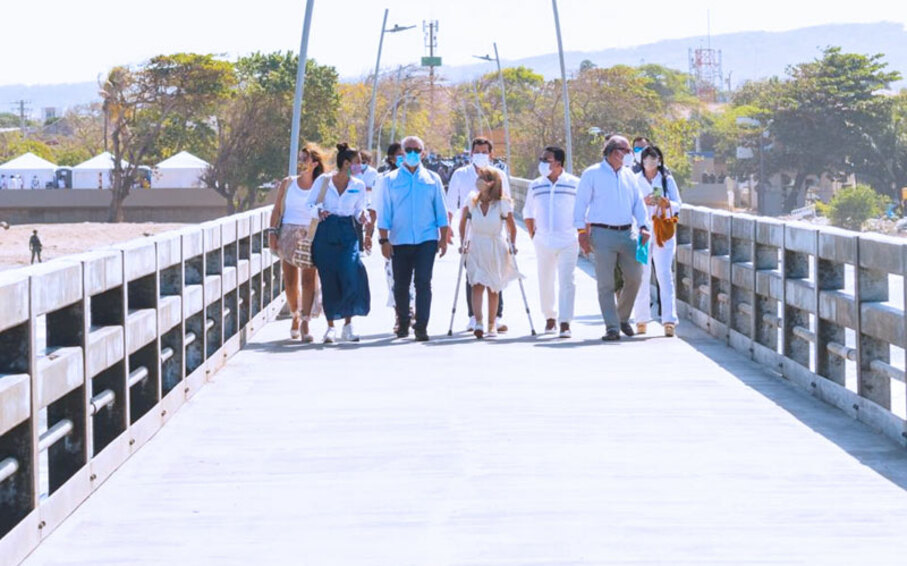 "Con la recuperación de este Muelle y la Plaza, Puerto Colombia se convierte en la nueva potencia turística del país": Elsa Noguera