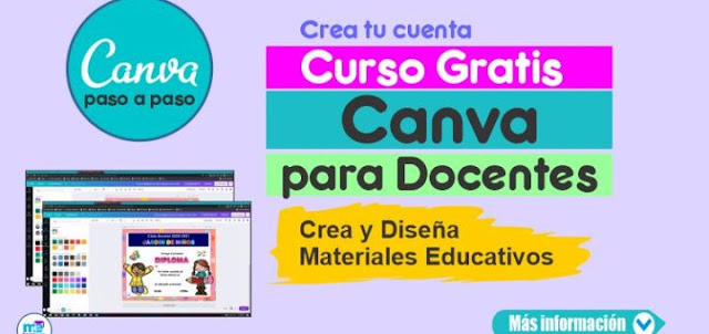 CURSO COMPLETO DE CANVA PARA DOCENTES Y ESTUDIANTES