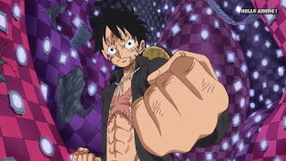 ワンピースアニメ WCI編 861話 ルフィVSカタクリ | ONE PIECE ホールケーキアイランド編