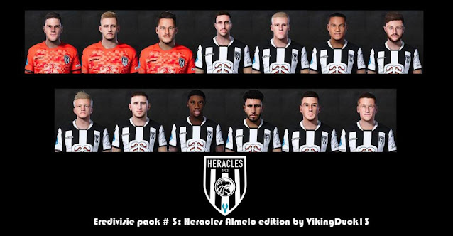 Heracles Almelo Club Facepack For eFootball PES 2021