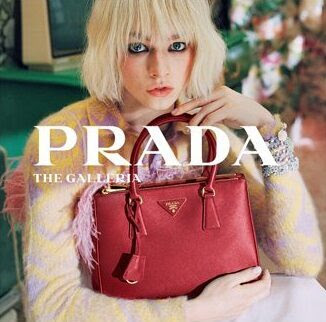 Hunter Schafer Prada Galleria Bag Campaign
