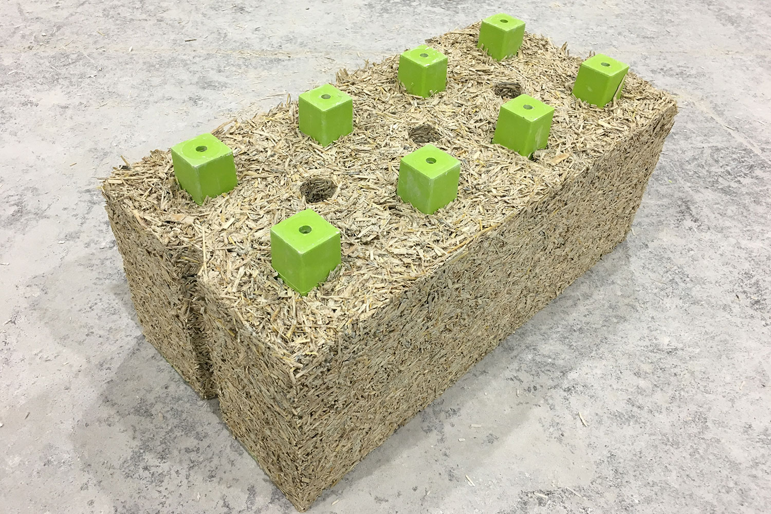 Hempcrete lego blocks