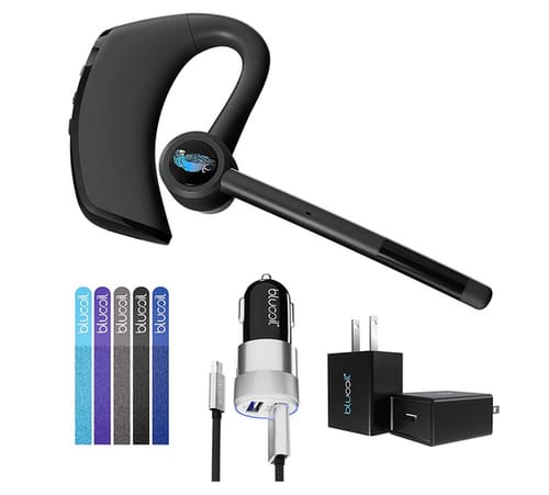 blucoil M300-XT Noise Cancelling Hands-Free Bluetooth Headset