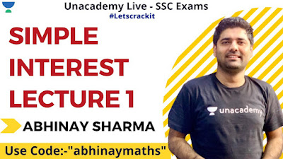 Abhinay Sir Simple Interest PDF Download