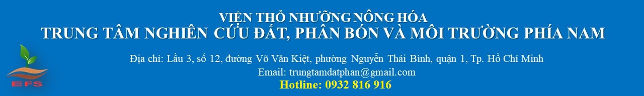 Trung tâm Nghiên cứu Đất, Phân bón và Môi trường phía Nam