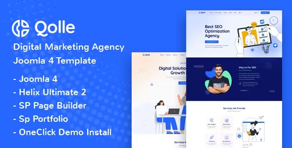 Best Digital Marketing Agency Joomla Template