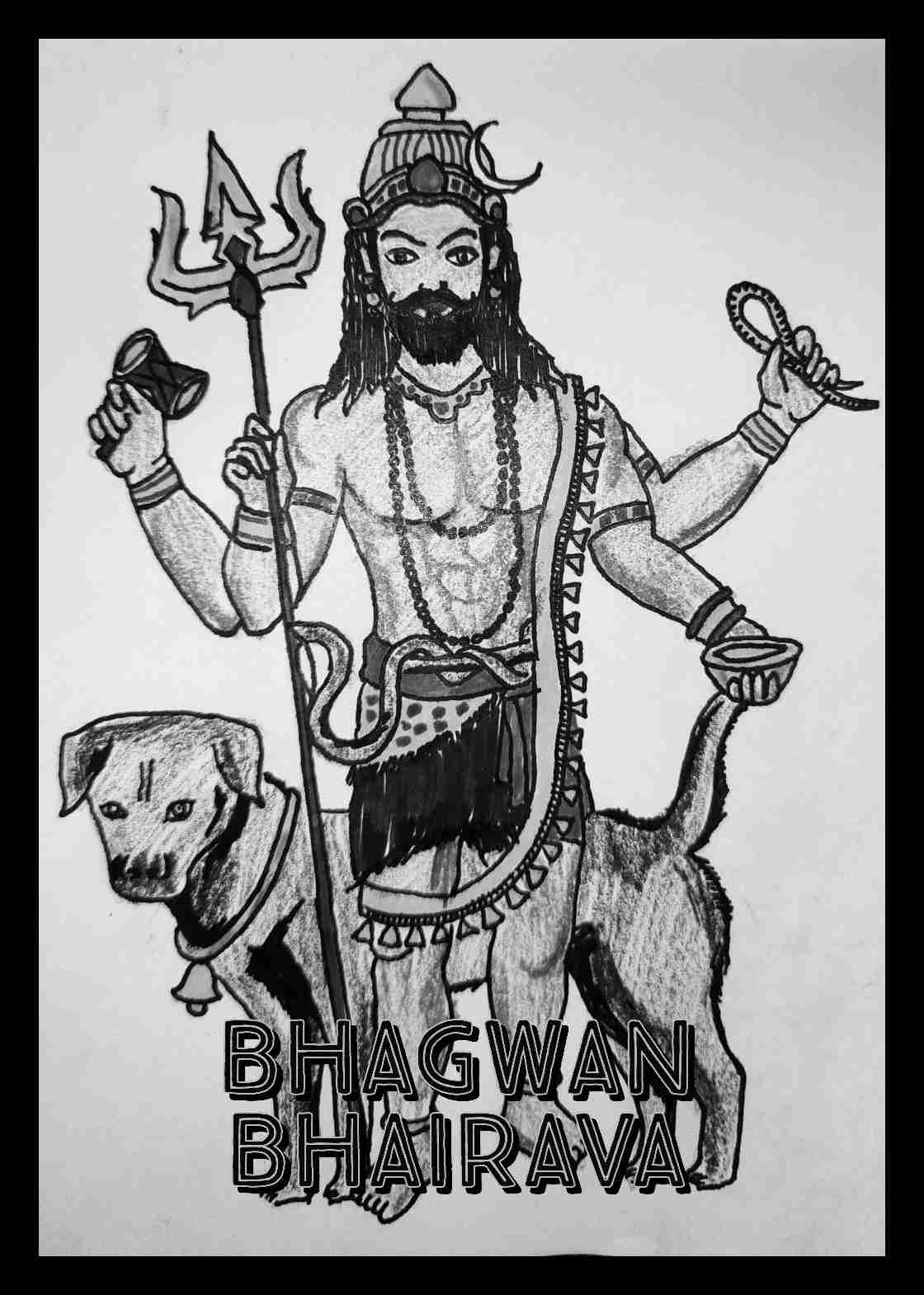 Avatar of Lord Shiva:Bhairava Avatar