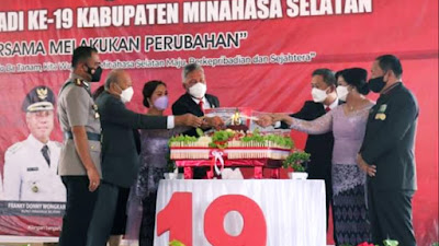 Pemkab Minsel Gelar Ibadah Syukuran Hari Jadi ke-19