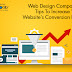 Web Design Company’s Tips To Increase Your Website’s Conversion Rate