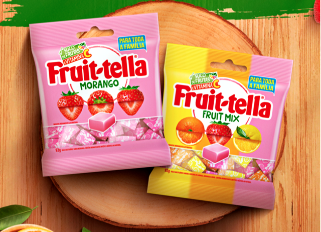 COMER & BEBER: Fruittella lança formato para compartilhar da linha de balas mastigáveis