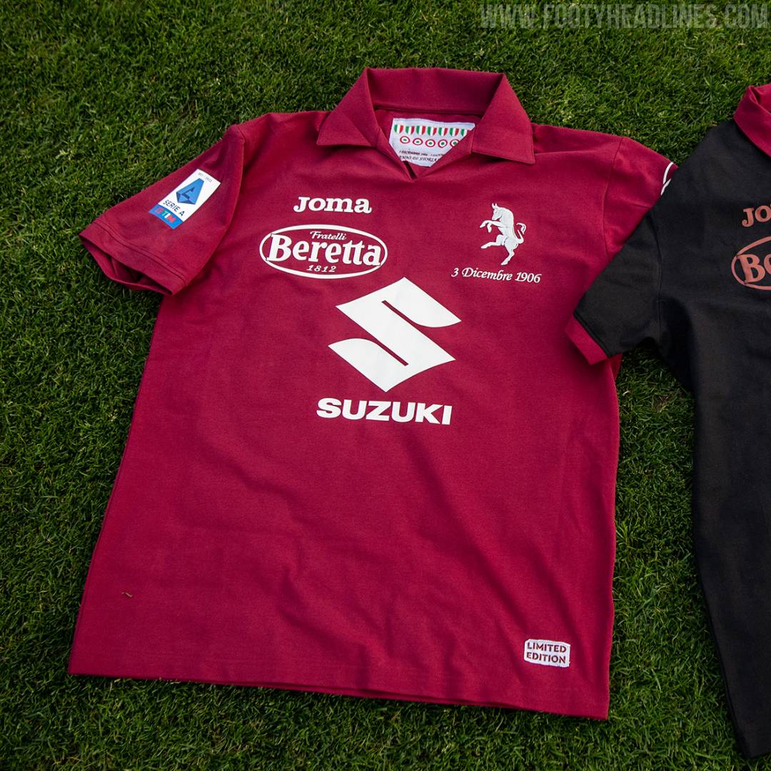 Torino FC 115th Anniversary Joma Kit - FOOTBALL FASHION