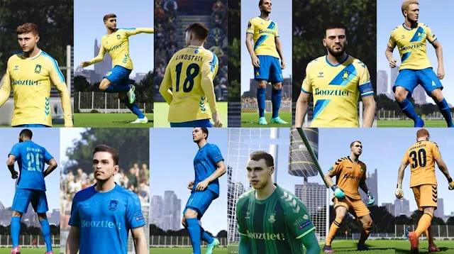 Brøndby IF Kits 2021-22 For eFootball PES 2021