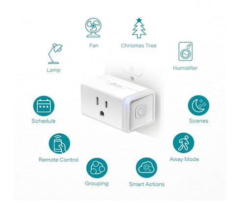 Kasa Smart HS103P2 WiFi 10 Amp Mini Smart Plug