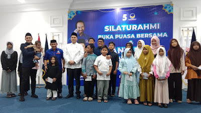 DPW Partai NasDem Aceh, Buka Puasa Bersama dan Santunan Anak Yatim