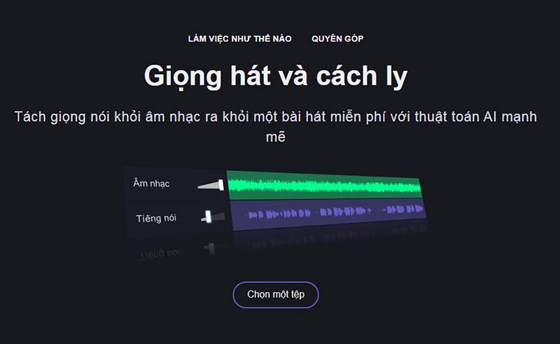 Vocal Remover 1.04 - Tách tiếng và nhạc & tạo karaoke đơn giản a