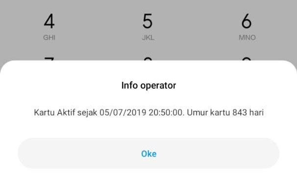 Cara Cek Umur Kartu 3 dan Sejak Kapan Aktif