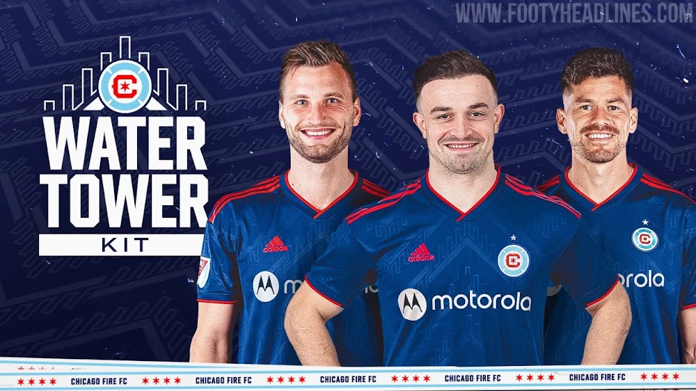 Chicago Fire FC Unveil 2023 “Kit For All” Secondary Jersey