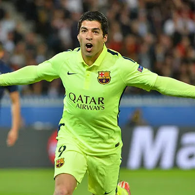 Luis Suarez Playing Soccer