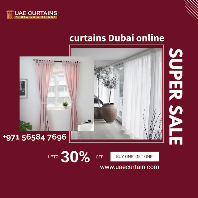 curtains Dubai online - window curtains online dubai