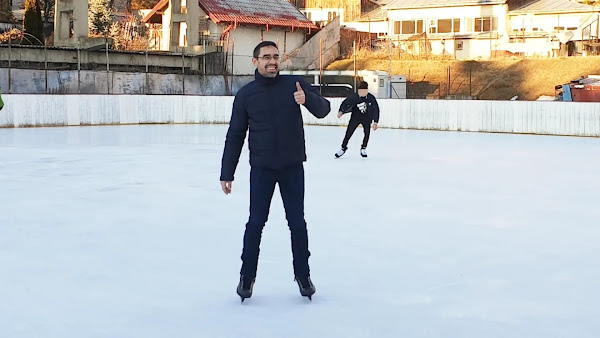 Dinu ZARĂ la patinoar