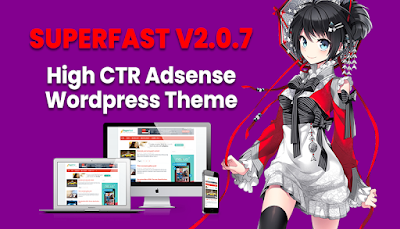 Superfast v2.0.7 - High CTR Adsense Wordpress Theme