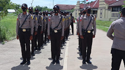 Polres Serang Menerima Siswa Latja Diktuk Bintara SPN Polda Banten