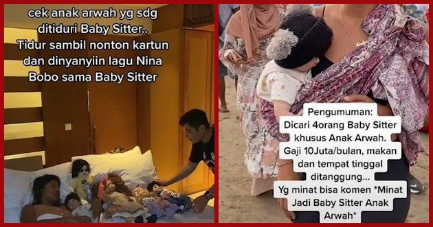 Wanita Cari 4 Babysitter Berhati Mulia untuk Asuh Boneka Arwah, Tawarkan Gaji Fantastis