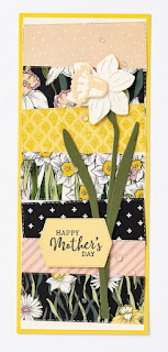 Stampin' Up! Sale-a-Bration 2022 ~ Daffodil Afternoon Designer Paper Card