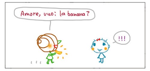 Amore, vuoi la banana? !!!