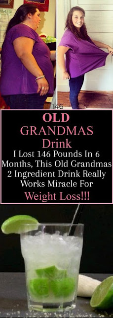 I Lost 146 Pounds in 6 Months, This Old Grandmas 2 Ingredient Drink Really Works Miracle for Weight Loss!!