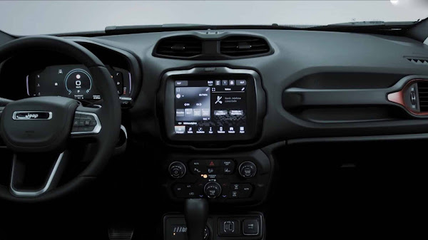 Novo Jeep Renegade 2023 Turbo Flex - interior