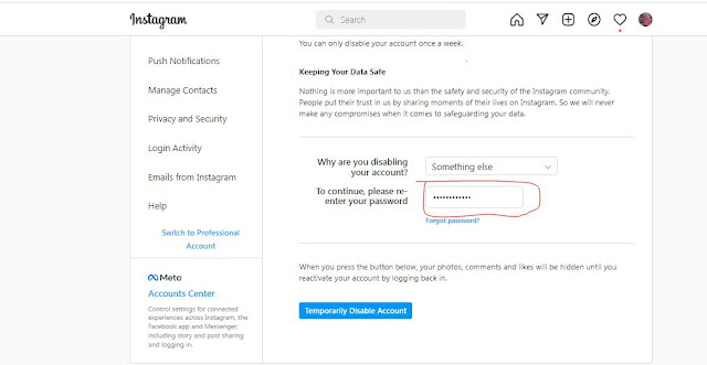 How to Delete Instagram Account