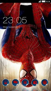 Spiderman for Android theme screenshots. Themeplay Spiderman on Androidradeonthemes