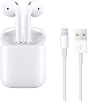 Apple AirPods with Wireless Charging Case.