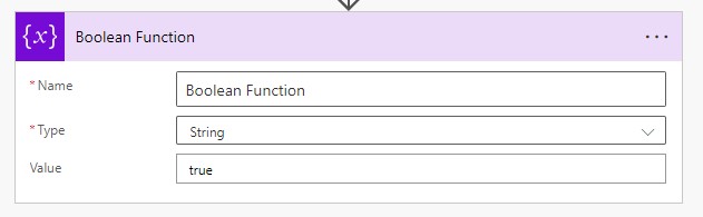 Power Automate Functions - Bool Function