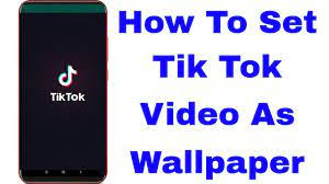 Cách lấy video tiktok làm màn hình khóa điện thoại