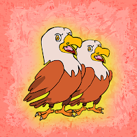 Couple Hawk Escape
