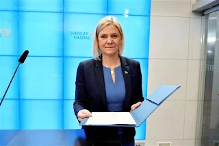 Sweden’s First Woman Prime Minister Magdalena Andersson