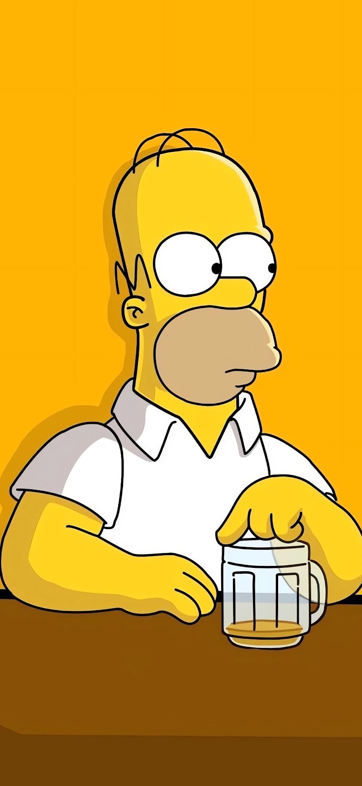 HOMER IN THE BAR HD WALLPAPER