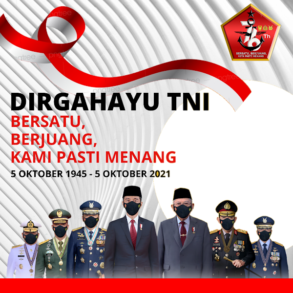 Link Twibbonize Hari Tentara Nasional Indonesia TNI 5 Oktober 2022 id: dirgahayutni76
