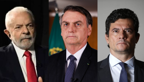Pesquisa Genial/Quaest: Lula vence todos em segundo turno e Bolsonaro perde para Moro