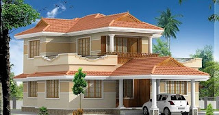 4 Beautiful Home elevation designs in 3D home design and floor plans