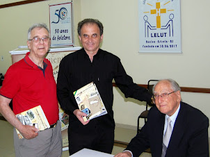 Dr. Adonis Valdir Fauth, Airton Engster dos Santos e Dr. Werner Schinke