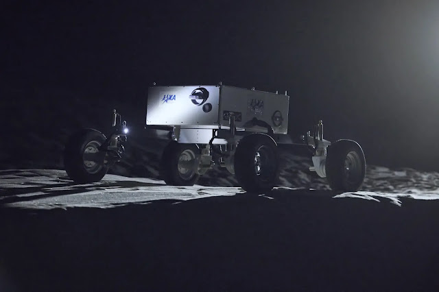 Nissan prueba un sistema de control de 4 ruedas en un prototipo de rover lunar de JAXA