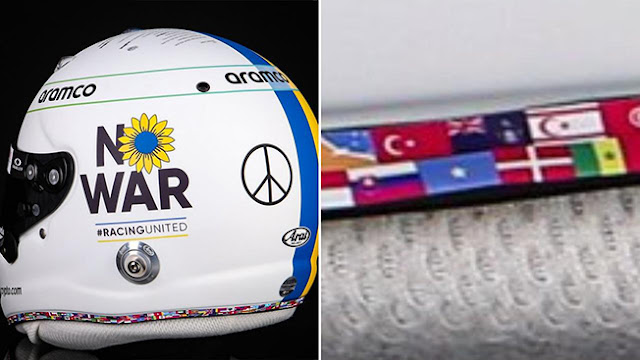 Vettel drops TRNC flag from crash helmet