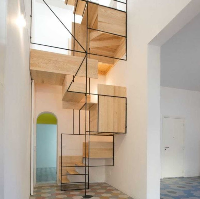 modern stairs design for small house